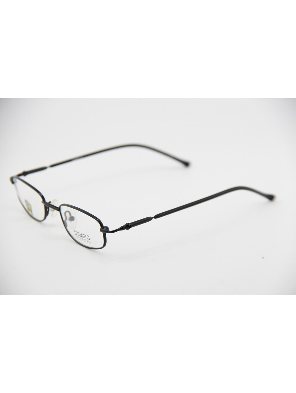 D'Amato Dk207 Matte Black Authentic Eyeglasses 42-18-125